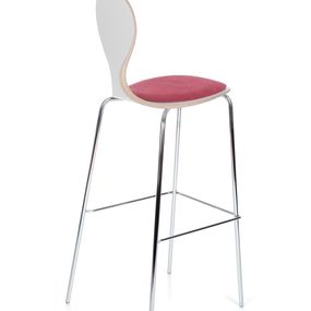 PLYCOLLECTION - Barová stolička PYT BAR STOOL - čalúnená