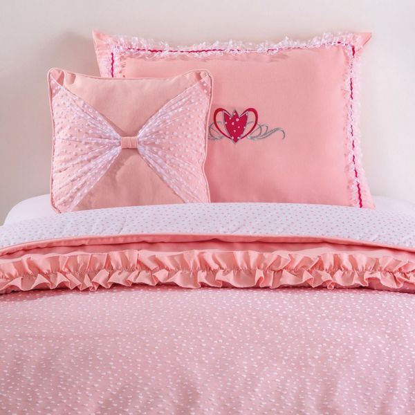 Prikrývka cez posteľ 120-140cm ballerina - ružová