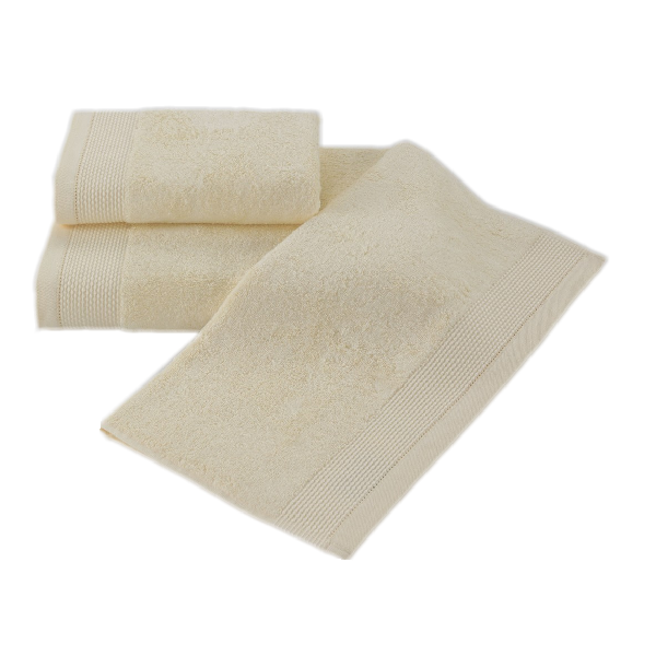 Soft Cotton Bambusová osuška BAMBOO 85x150 cm. Bambusové osušky BAMBOO majú prirodzené antibakteriálne vlastnosti, odolávajú baktériám a plesniam a sú ideálne pre každodenné použitie aj do sauny. Béžová