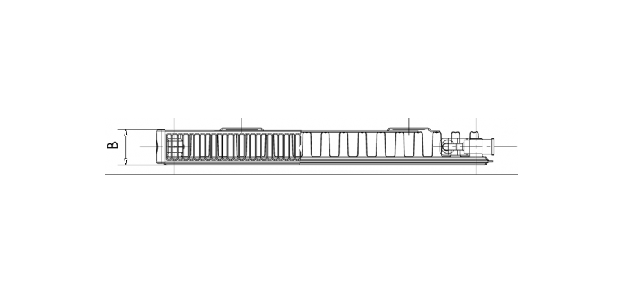 Korado radiátor Radik 11 VKP 500x0600