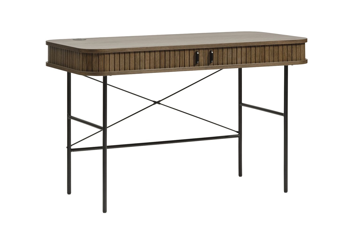 Furniria Dizajnový písací stôl Vasiliy 120 cm dymový dub