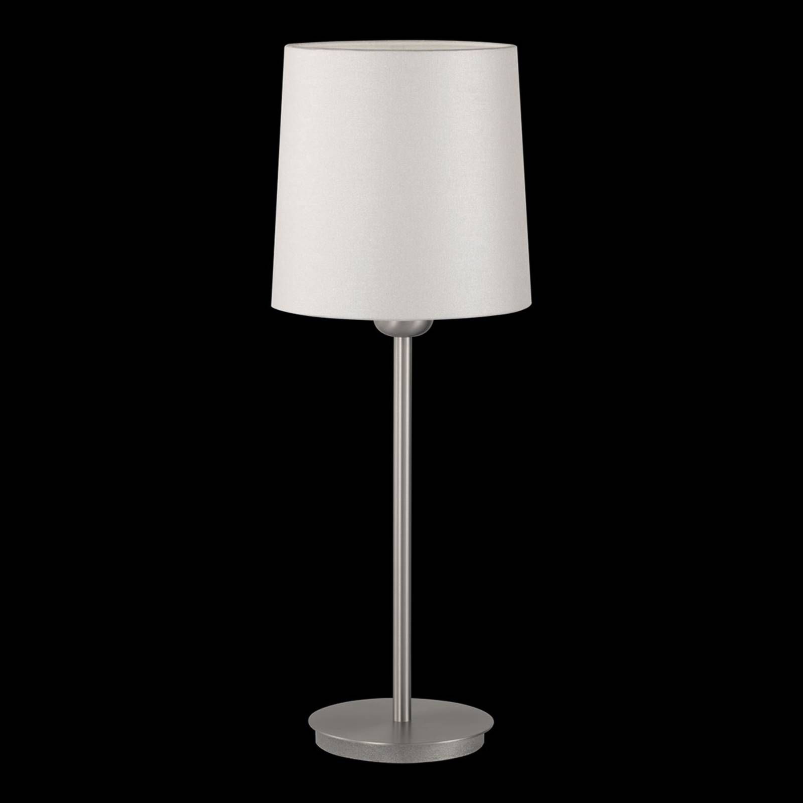 Hufnagel Stolná lampa Havanna perleťový efekt krémovo-biela, Obývacia izba / jedáleň, mosadz, plast, E14, 46W, K: 40cm