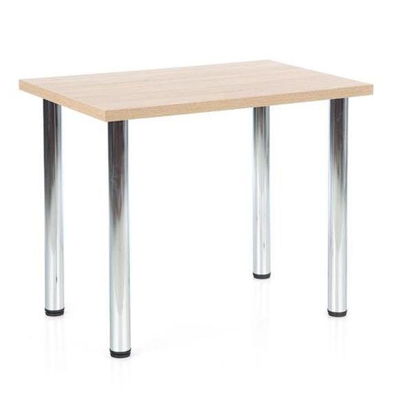 Halmar MODEX 90 stôl farba doska - dub sonoma, nohy - chrom