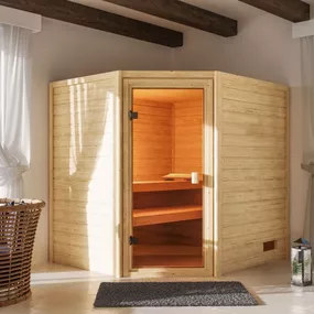 Interiérová fínska sauna 195 x 169 cm Lanitplast