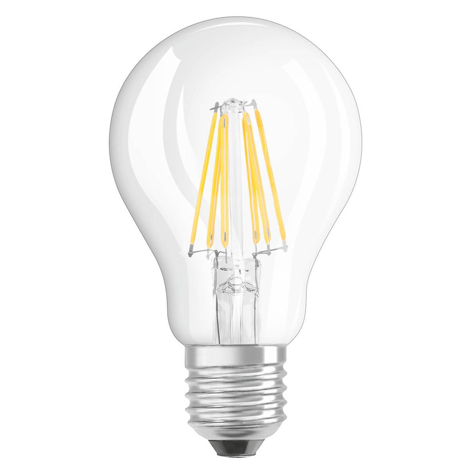 OSRAM LED žiarovka E27 6, 5W uni biela 806 lúmenov, E27, 6.5W, Energialuokka: E, P: 10.4 cm