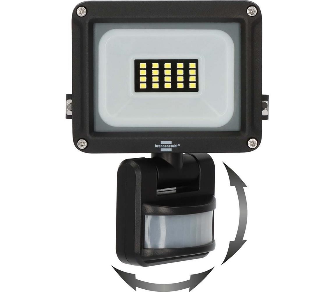 Brennenstuhl - LED Vonkajší reflektor so senzorom LED/10W/230V 6500K IP65
