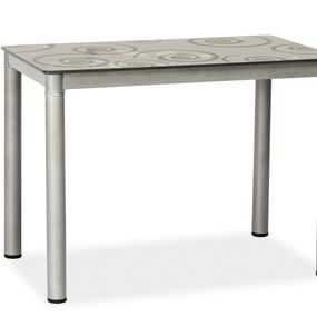 Jedálenský stôl TAMAR 100x60, šedý