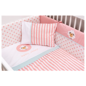 ČILEK - Súprava posteľnej bielizne do detskej postieľky LOVELY 70x140 cm
