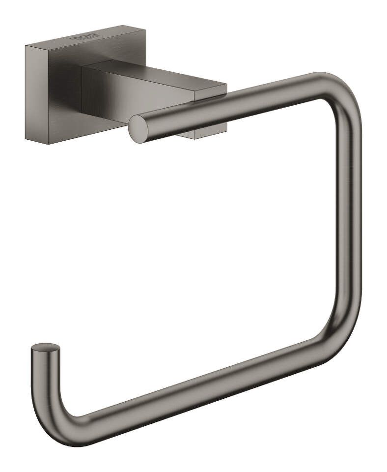 Grohe Essentials Cube - Držiak toaletného papiera, kefovaný Hard Graphite 40507AL1