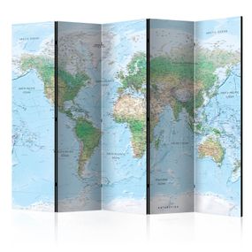 Artgeist Paraván - World Map [Room Dividers]