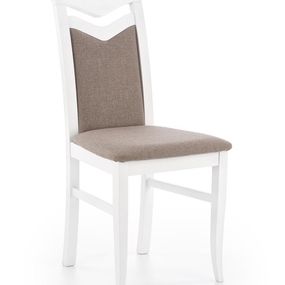 Jedálenská stolička CITRONE Halmar Biela
