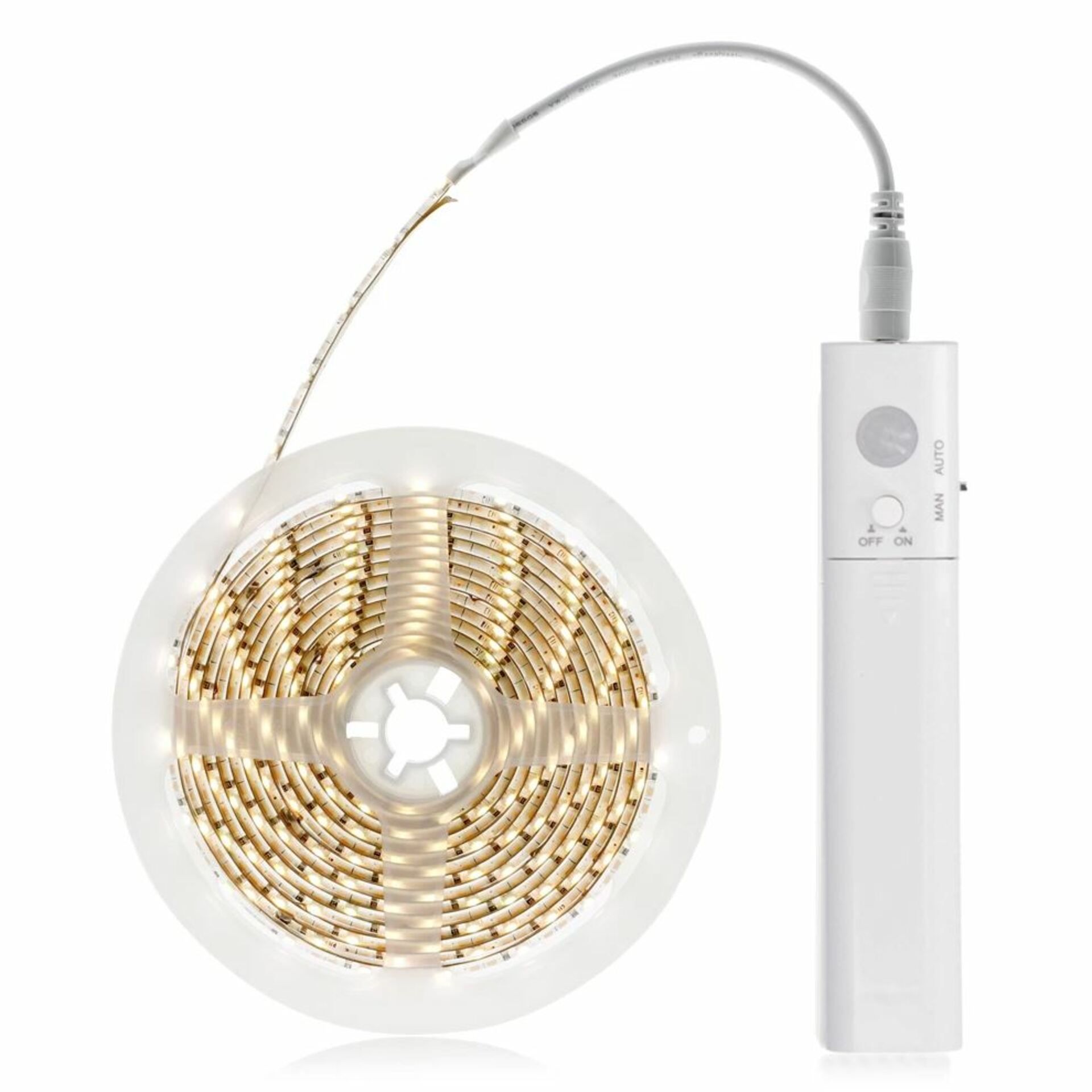 Solight LED světelný pás s pohybovým senzorem, 1m, 4x AAA WM56