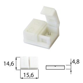 Schmachtl McLED Spojka RGB LED pásků o šíři 10 mm  ML-112.018.90.0