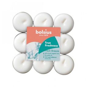 BOLSIUS TRUE FRESHNESS CAJOVE 18KS FRESH BREEZE VONNE SVIECKY