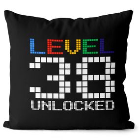 Vankúš Level unlocked (vek: 38, Velikost: 55 x 55 cm)