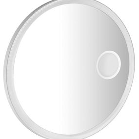 SAPHO - FLOAT okrúhle LED podsvietené zrkadlo, ø 90cm, kozm.zrkadlo, IR senzor, 3500-6500°K, biely FT900