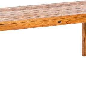 DEOKORK Záhradný teakový stôl GIOVANNI (rôzne dĺžky) 140x90 cm