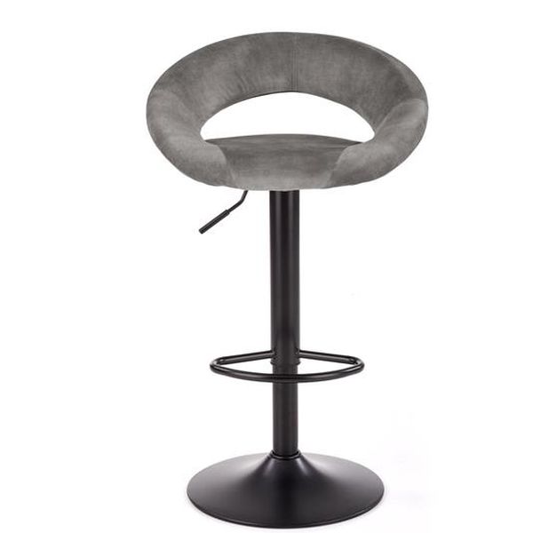 Halmar H102 barová stolička šedá