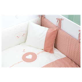 ČILEK - Súprava posteľnej bielizne do detskej postieľky ROMANTIC BABY 70x140 cm