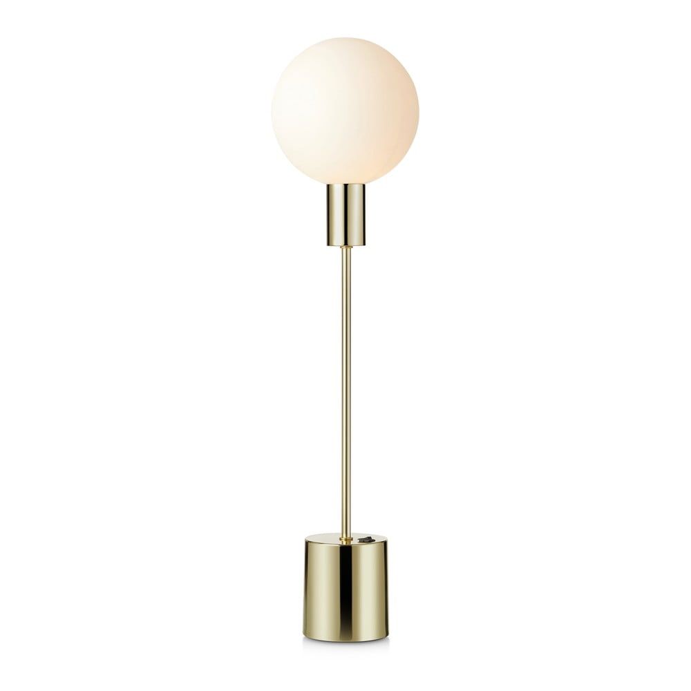 Stolová lampa v mosadznej farbe Markslöjd Uno Table Brass