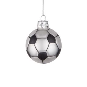 Butlers HANG ON Vianočná ozdoba futbalová lopta 6 cm