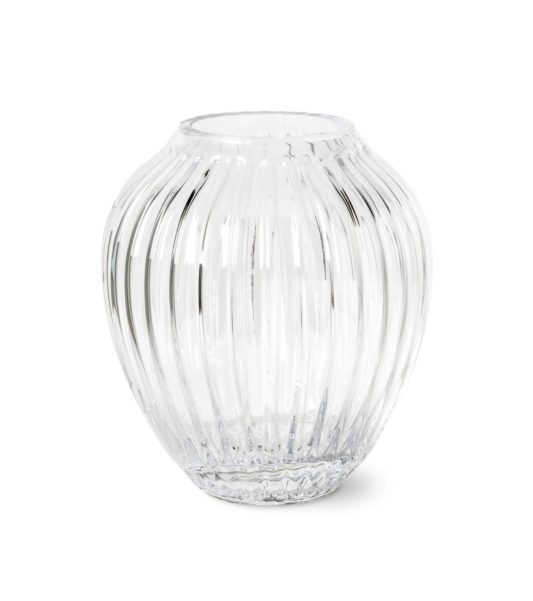 KÄHLER Sklenená váza Hammershøi Clear 15 cm
