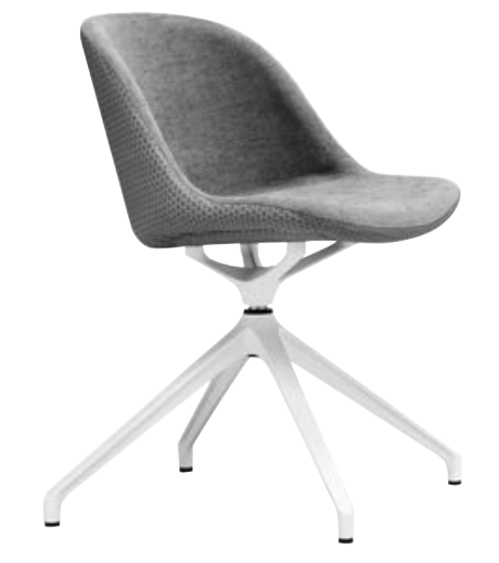 MIDJ - Otočná stolička SONNY s centrálnou podnožou