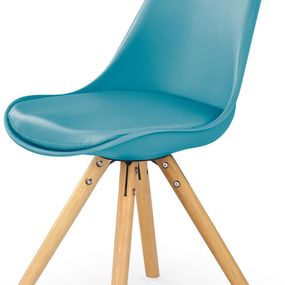 HALMAR Jedálenská stolička K201 tyrkysová