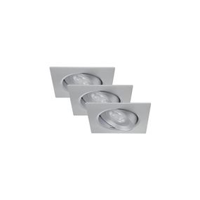 Briloner 7279-034 - SADA 3x LED Kúpeľňové podhľadové svietidlo LED/5W/230V