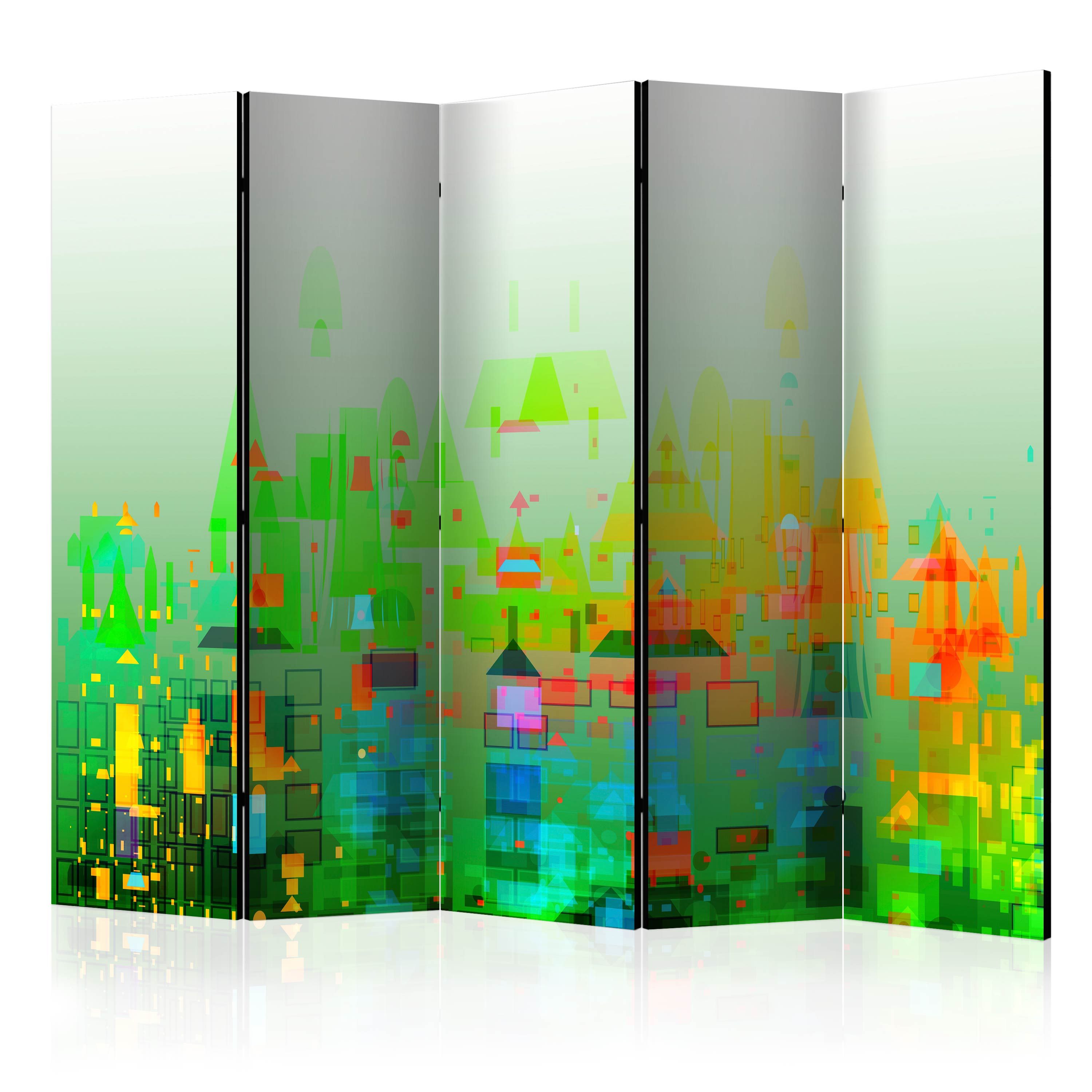 Artgeist Paraván - Abstract City II [Room Dividers]