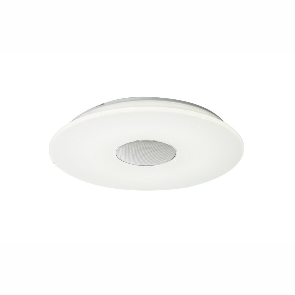 Stropné/nástenné svietidlo LED Nicole 41329N (biela + opál) (Stmievateľné)