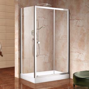 Aquatek - HOLIDAY R33 obdĺžnikový sprchový kút 120 x 90, sklo grapé