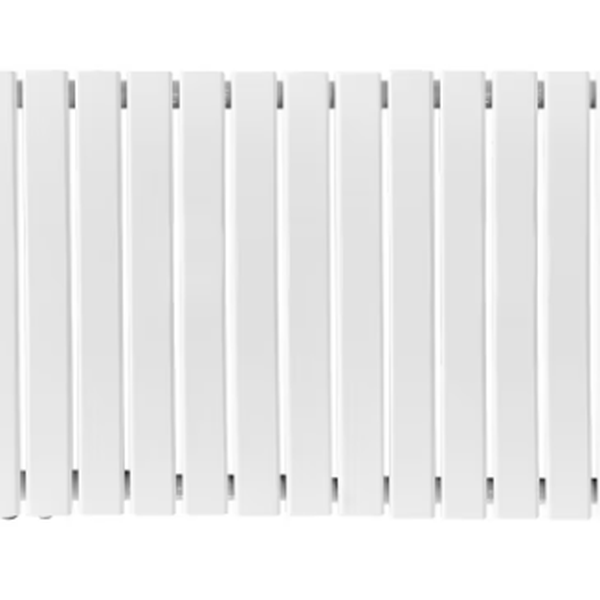 Horizontálny radiátor, stredové pripojenie, 600 x 1022 mm