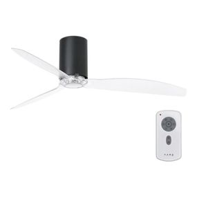 FARO 32041WP - Stropný ventilátor MINI TUBE FAN Wi-Fi čierna + diaľkové ovládanie