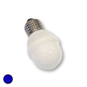 Rotpfeil E27 žiarovka golfová loptička 1 W 5, 5 VA modrá, plast, E27, 1W, P: 8.4 cm