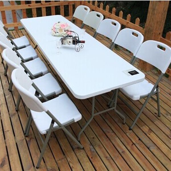 DomTextilu Skladací cateringový stôl do záhrady 180 cm 14527-42221