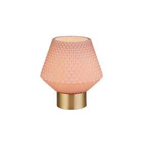 Searchlight EU700469 - Stolná lampa LAMP 1xE27/7W/230V ružová