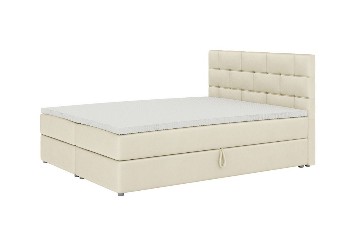 Expedo Čalúnená posteľ boxspring BETANIA + topper, 160x200, itaka 16