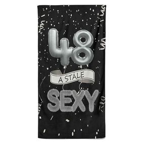 Osuška Stále sexy – čierna (vek: 48)