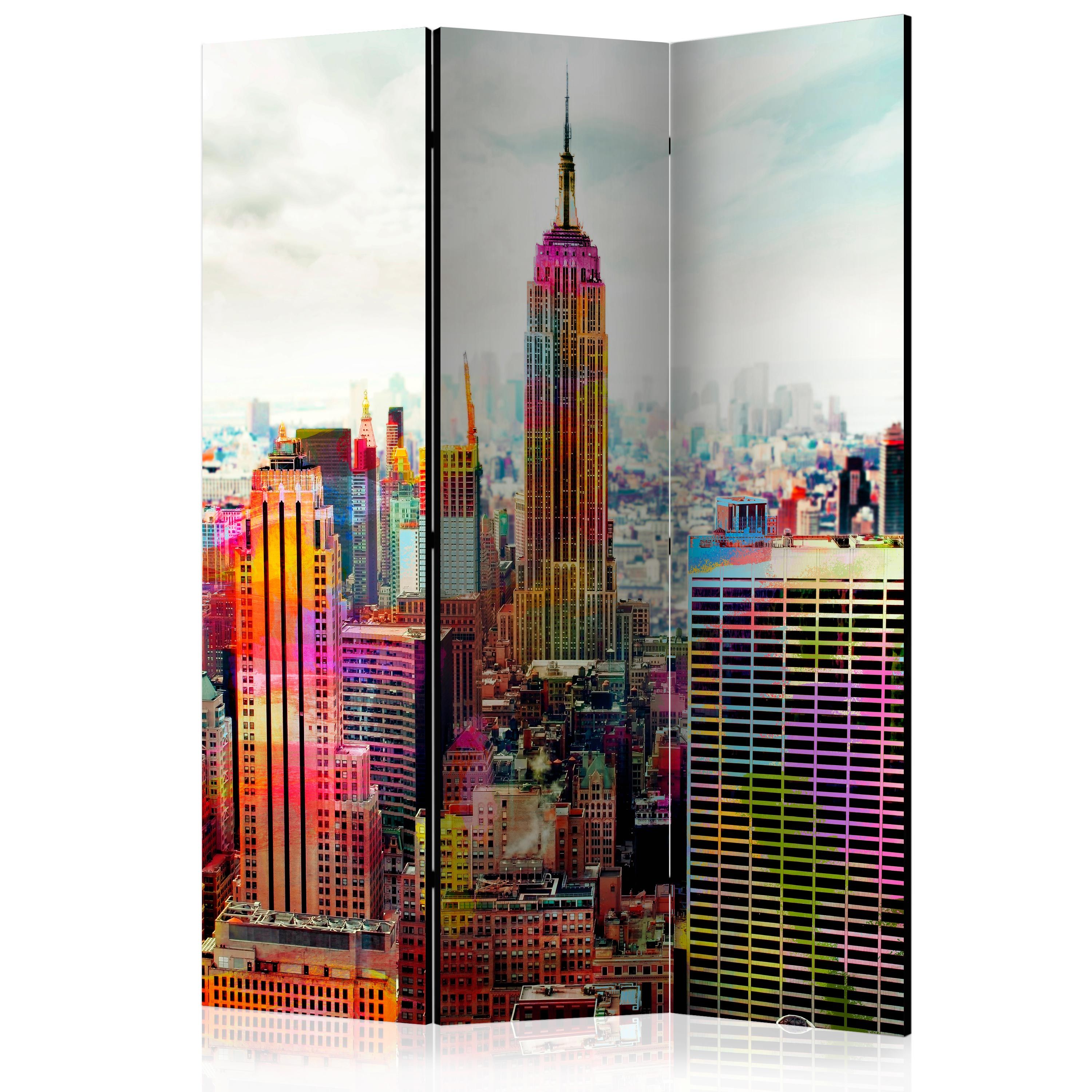 Artgeist Paraván - Colors of New York City [Room Dividers]