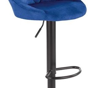 HALMAR Barová stolička H101 modrá