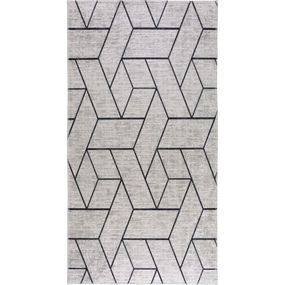 Svetlosivý umývateľný koberec 120x180 cm - Vitaus