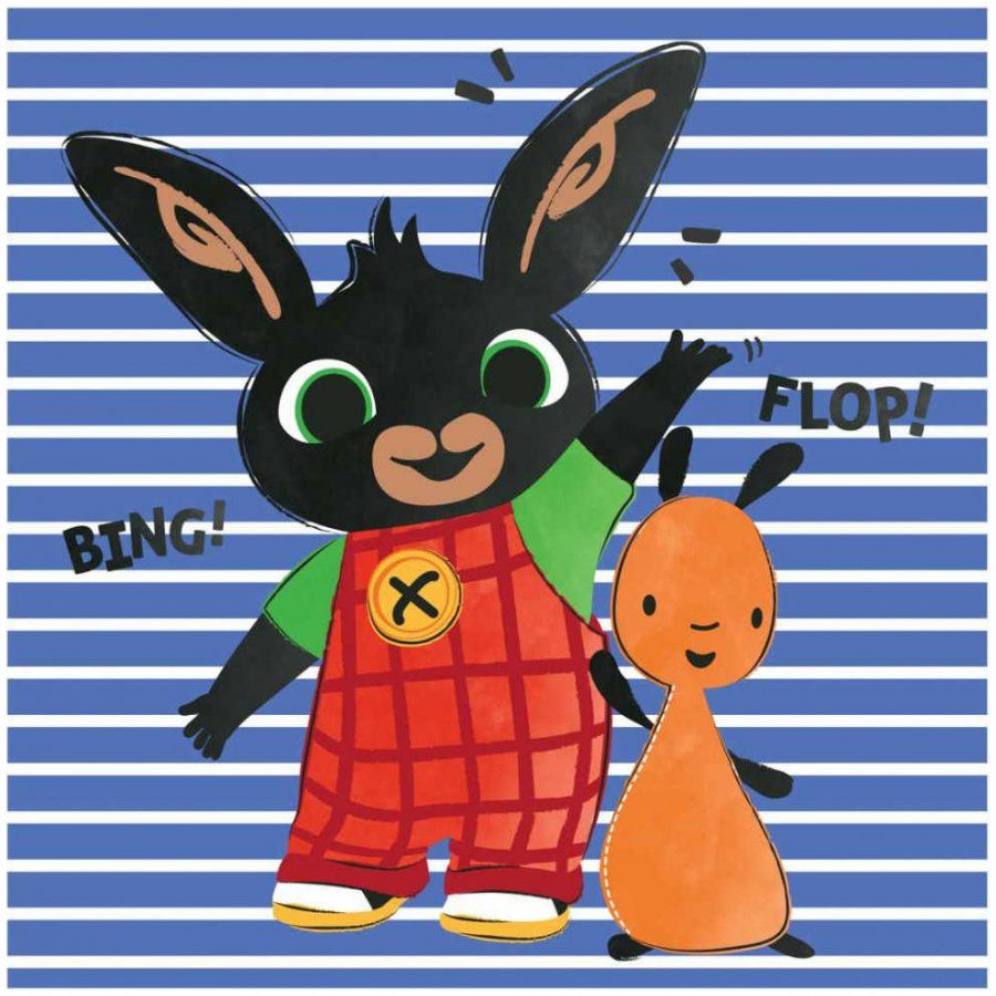 Setino · Chlapčenský uterák Zajačik Bing a Flop - 35 x 35 cm