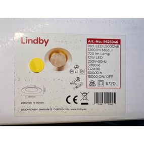 Lindby - LED Stropné svietidlo KETI LED/12W/230V