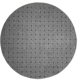 Vopi koberce Kusový koberec Udinese sivý kruh - 57x57 (priemer) kruh cm