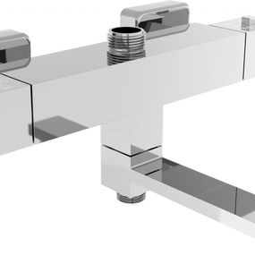 MEXEN - Cube batéria termostatická vaňová/ sprchová chróm 77910-00