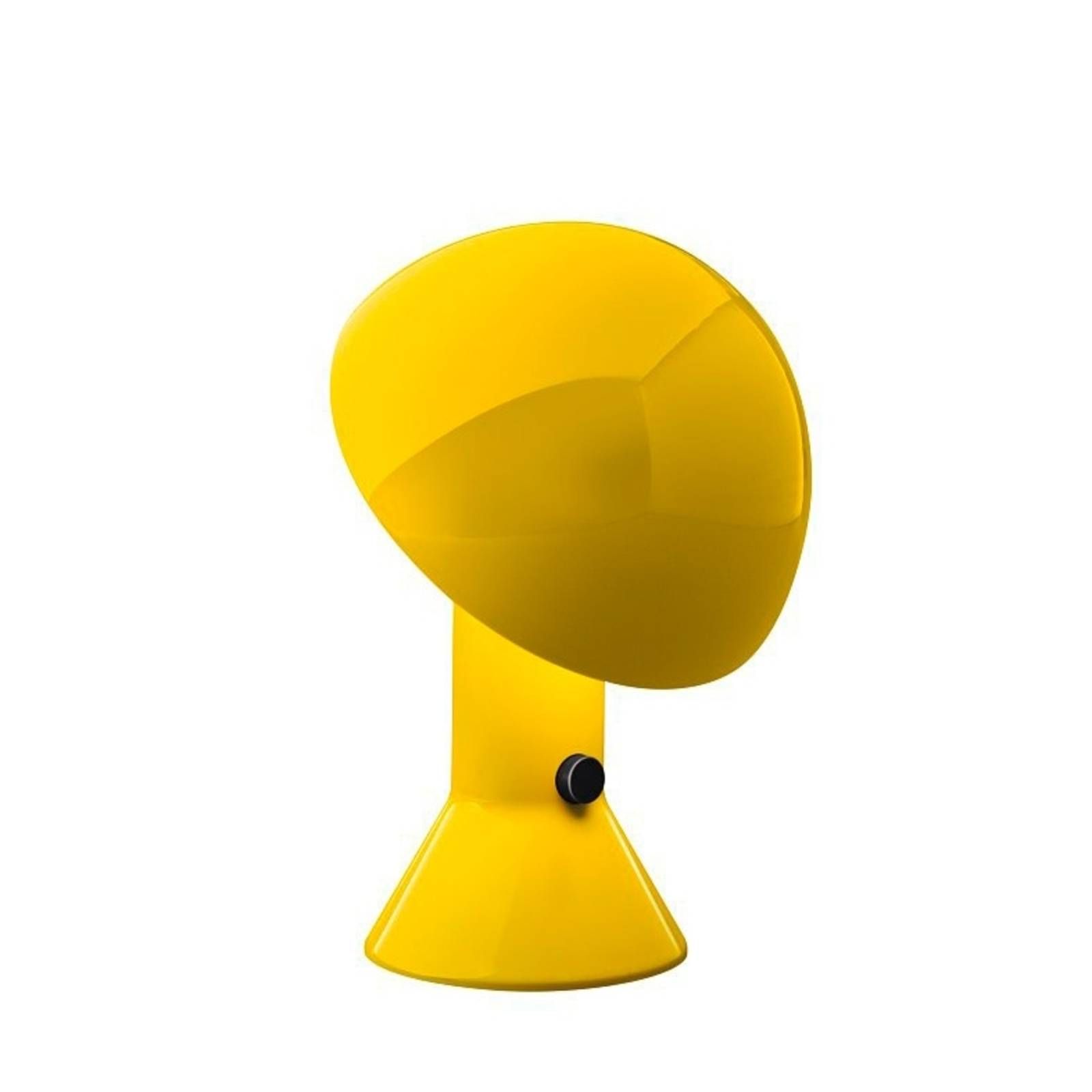 Martinelli Luce Elmetto – stolná lampa, žltá, Obývacia izba / jedáleň, syntetická živica, E27, 5.3W, K: 28cm