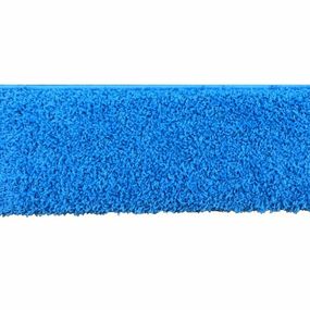Vopi koberce Nášľapy na schody sv. modré Color Shaggy obdĺžnik - 24x65 obdélník (rozměr včetně ohybu)