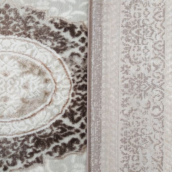 DomTextilu Exkluzívny koberec hnedej farby vo vintage štýle 54492-234186