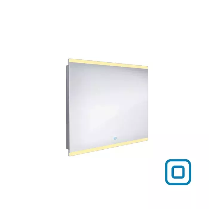 Nimco zrkadlo LED senzor 900 x 700 Model 12000 hliníkový rám ZP 12019V ZP 12019V